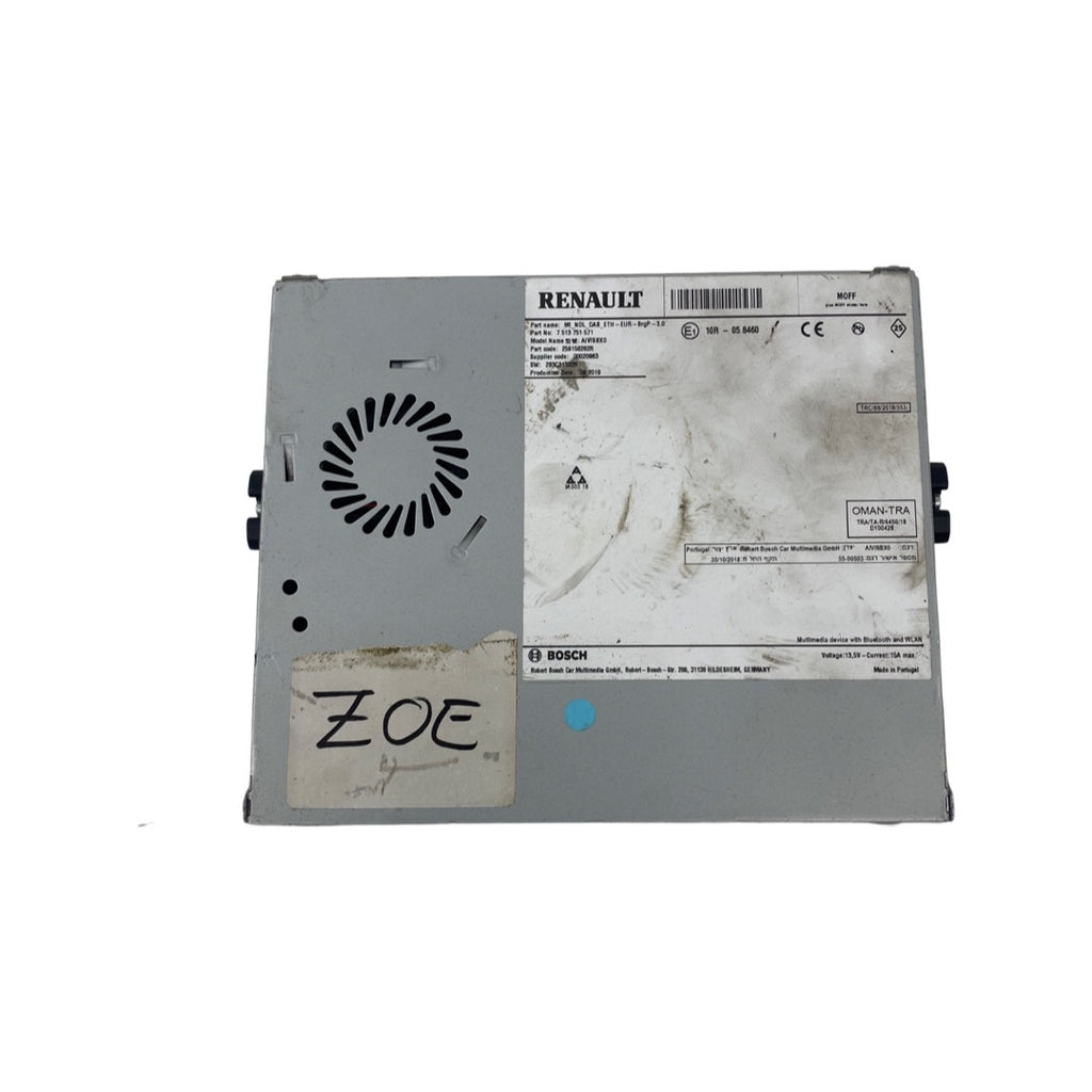 Modul navigatie RENAULT ZOE (BFM_) [ 2012 - > ] OEM 7513751571